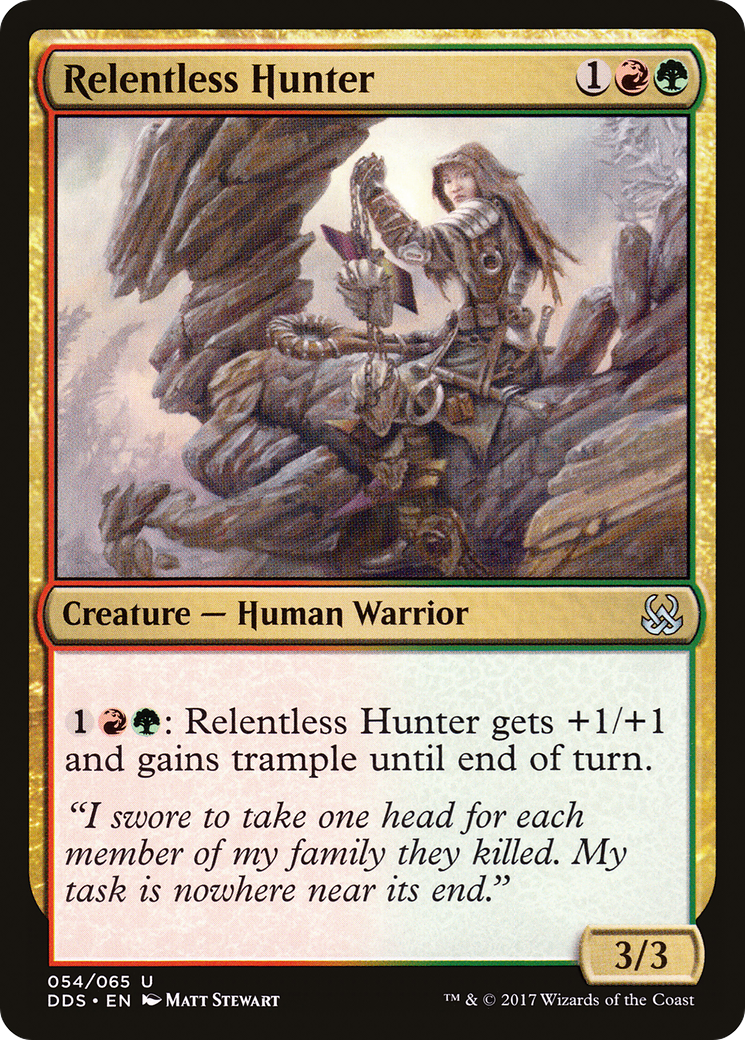 Image of Relentless Hunter (DDS-054) - Duel Decks: Mind vs. Might