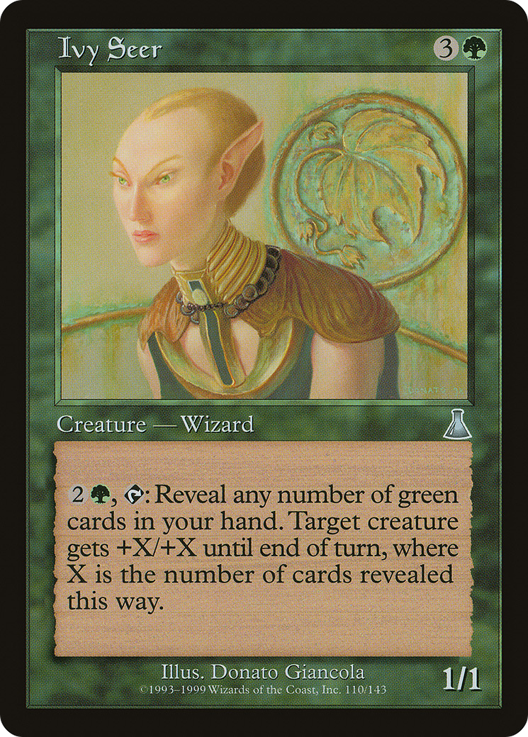 Image of Ivy Seer (UDS-110) - Urza's Destiny Foil