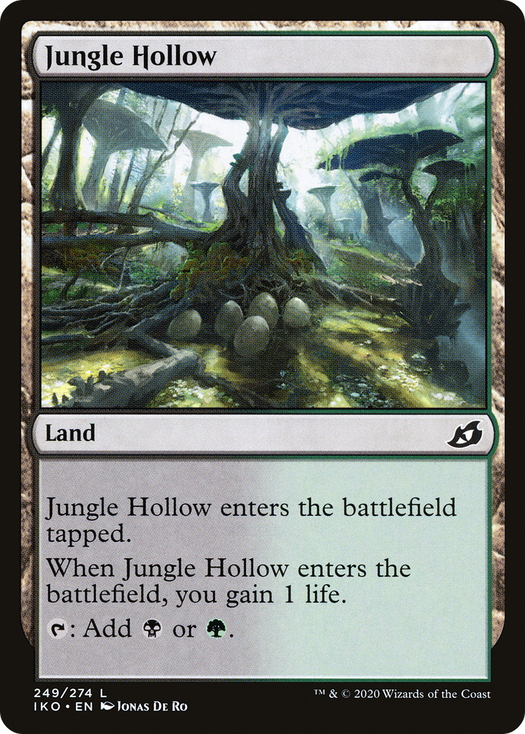 Image of Jungle Hollow (IKO-249) - Ikoria: Lair of Behemoths Foil