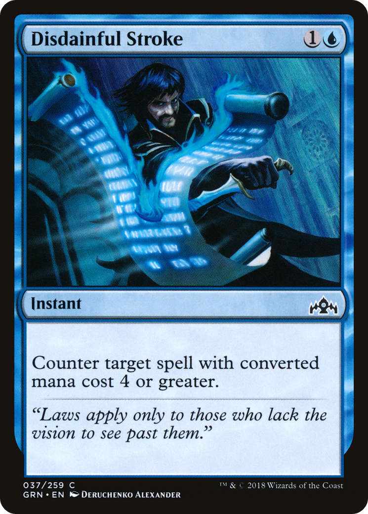 Image of Disdainful Stroke (GRN-037) - Guilds of Ravnica