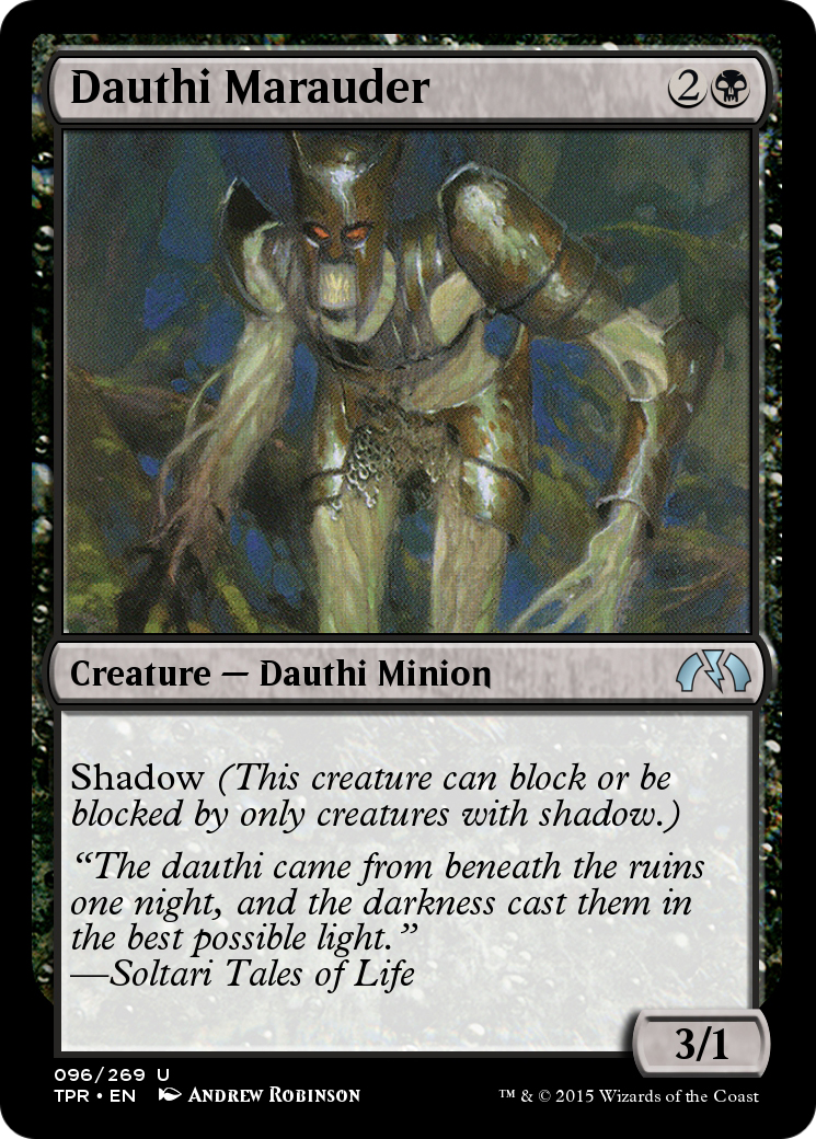 Image of Dauthi Marauder (TPR-096) - Tempest Remastered Foil