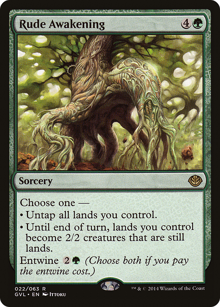 Image of Rude Awakening (DD3-) - Duel Decks Anthology: Garruk vs. Liliana