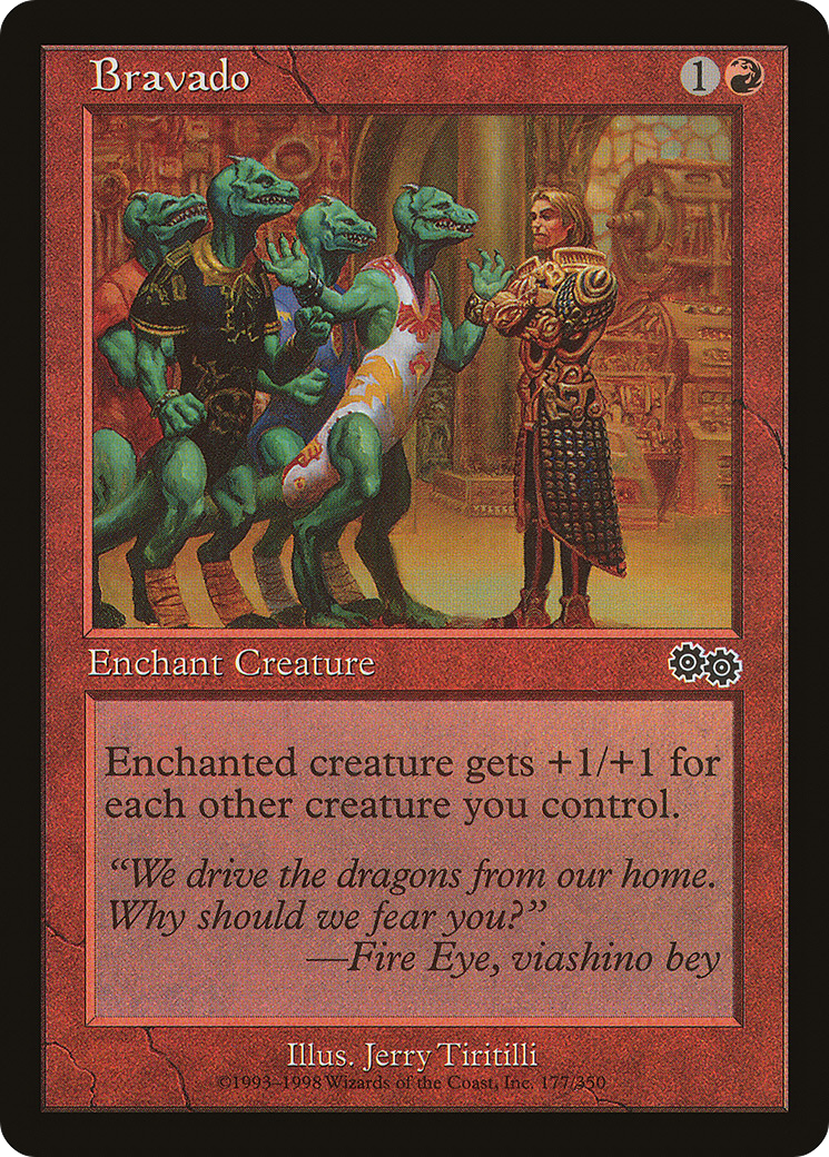 Image of Bravado (USG-177) - Urza's Saga