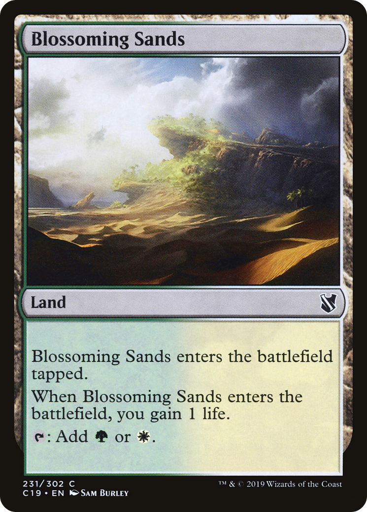 Image of Blossoming Sands (C19-231) - Commander 2019