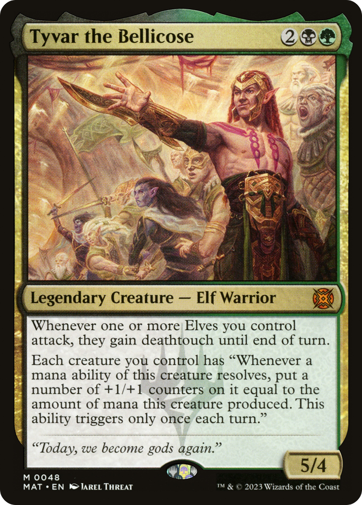 Image of Tyvar the Bellicose (MAT-048) - March of the Machine: The Aftermath Foil