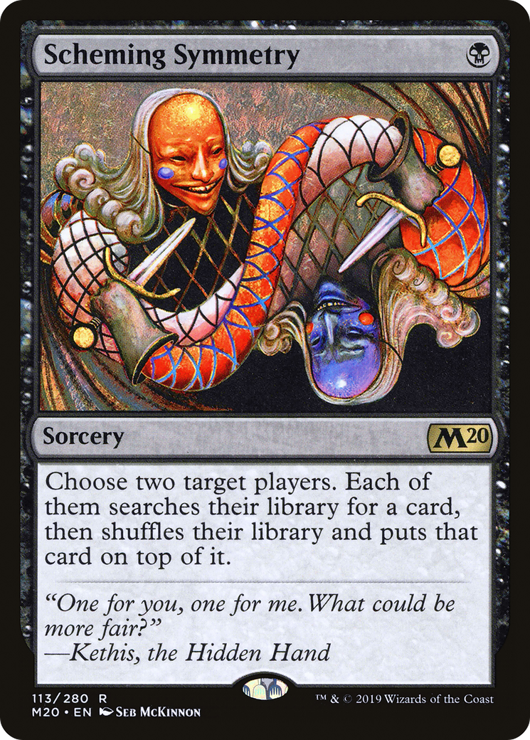 Image of Scheming Symmetry (M20-113) - Core Set 2020 Foil