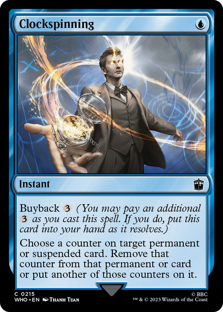 Image of Clockspinning (WHO-215) - Doctor Who Foil