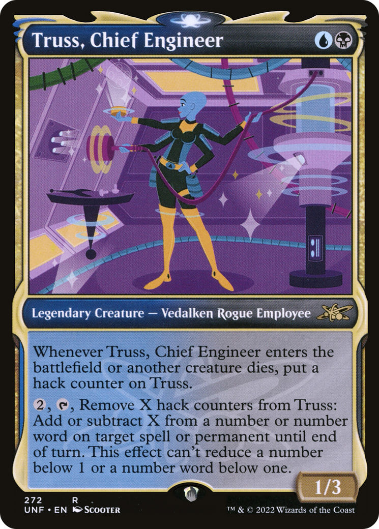 Image of Truss, Chief Engineer (Showcase) (UNF-272) - Unfinity: (Showcase)