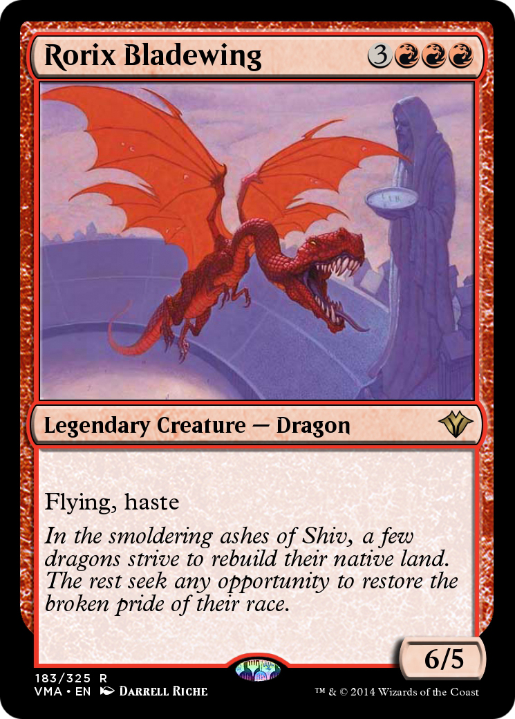 Image of Rorix Bladewing (VMA-183) - Vintage Masters