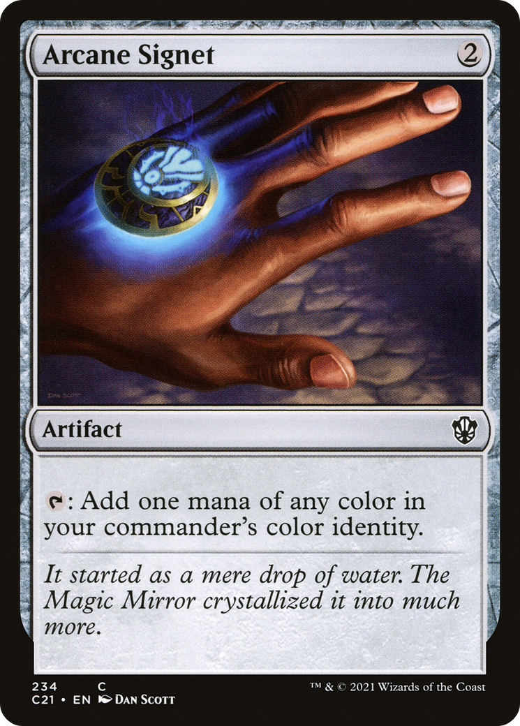 Image of Arcane Signet (C21-234) - Commander 2021