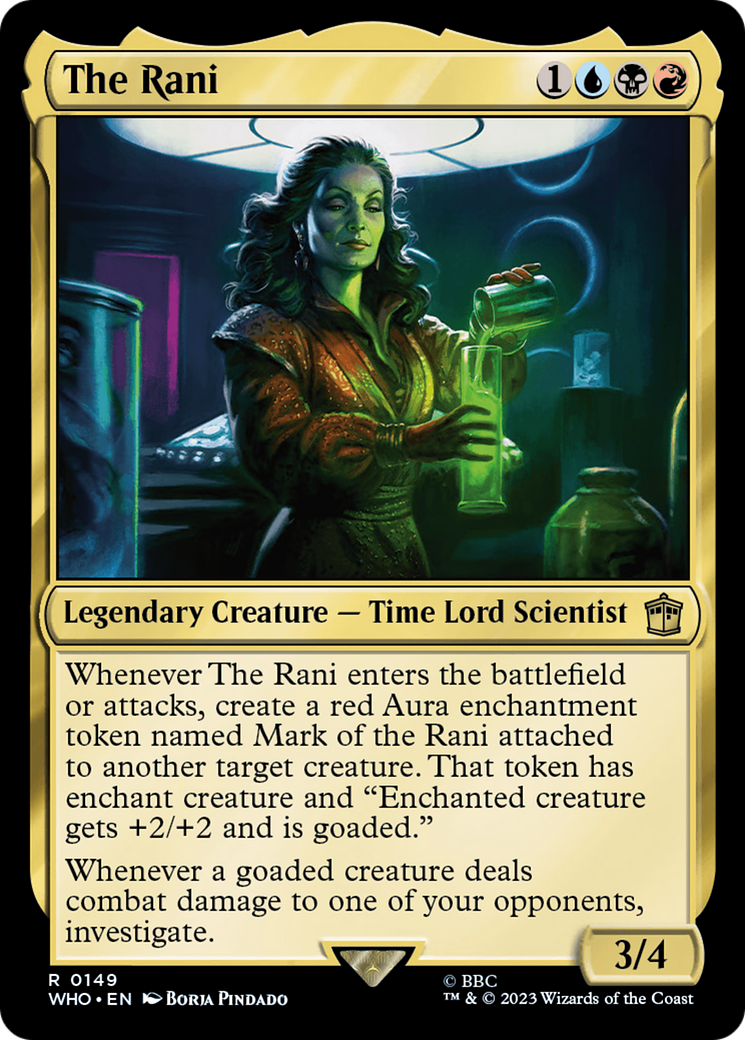 Image of The Rani (WHO-149) - Doctor Who Foil