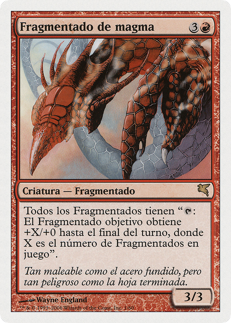 Image of Magma Sliver (Spanish) - 