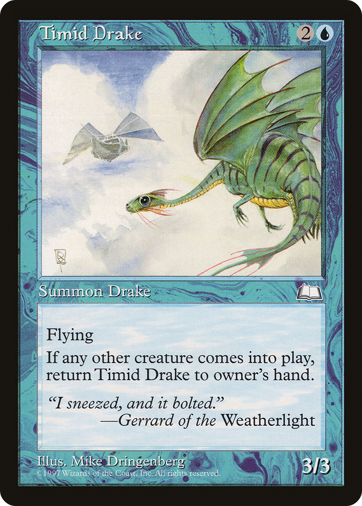 Image of Timid Drake (WTH-) - Weatherlight