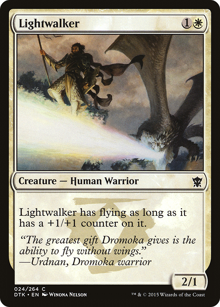Image of Lightwalker (DTK-024) - Dragons of Tarkir