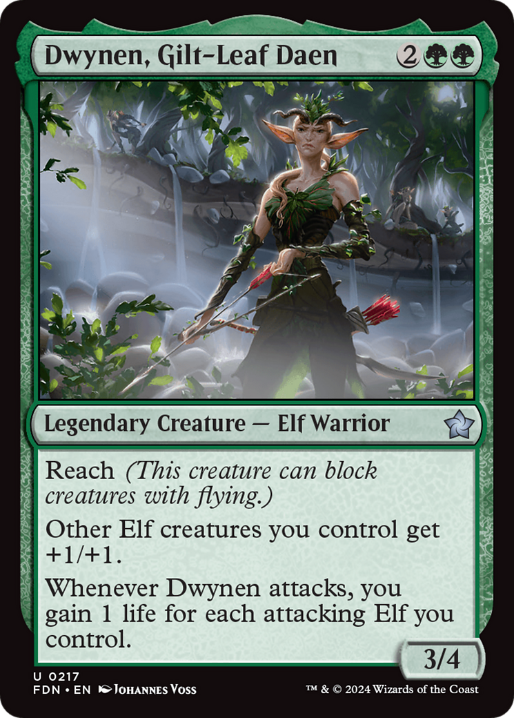 Image of Dwynen, Gilt-Leaf Daen (FDN-217) - Foundations