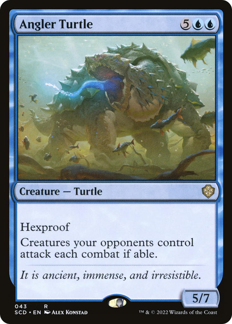 Image of Angler Turtle (SCD-043) - Starter Commander Decks