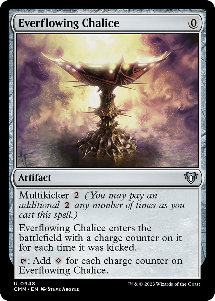 Image of Everflowing Chalice (CMM-948) - Commander Masters