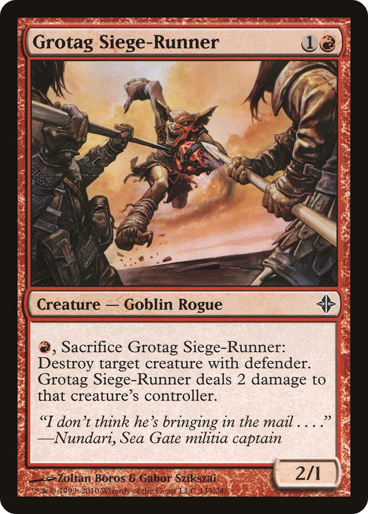 Image of Grotag Siege-Runner (ROE-149) - Rise of the Eldrazi