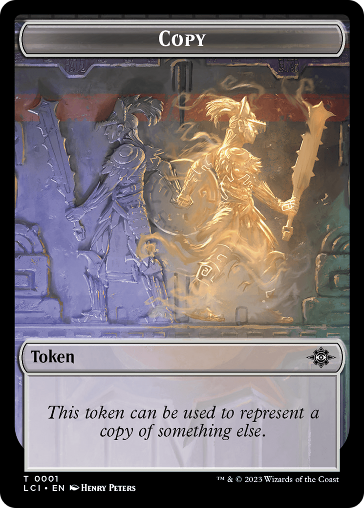 Image of Copy (TLCI-001) - The Lost Caverns of Ixalan Tokens Foil
