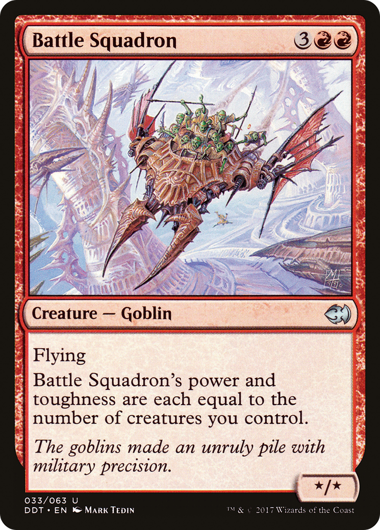 Image of Battle Squadron (DDT-033) - Duel Decks: Merfolk vs. Goblins