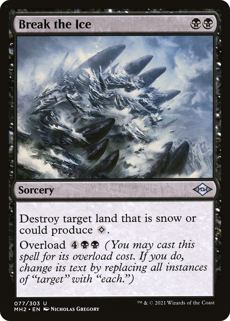 Image of Break the Ice (MH2-077) - Modern Horizons 2 Foil