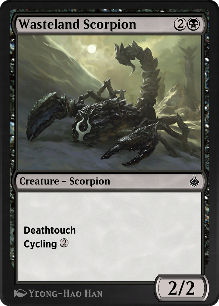Image of Wasteland Scorpion (AKR-135) - Amonkhet Remastered
