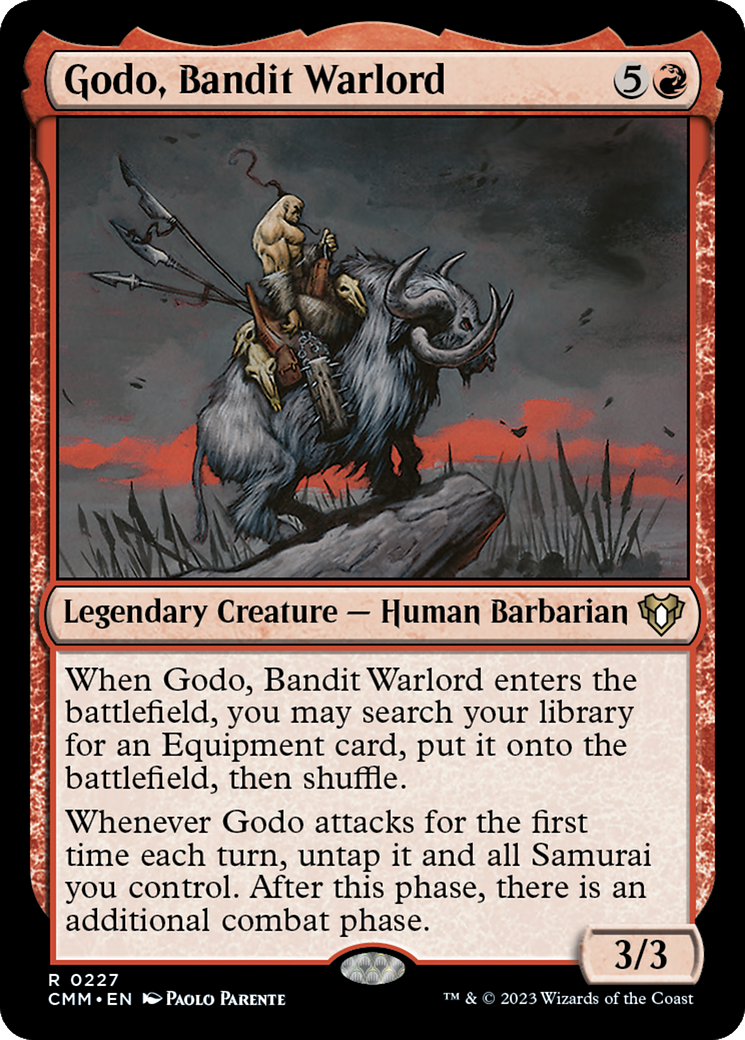 Image of Godo, Bandit Warlord (CMM-227) - Commander Masters