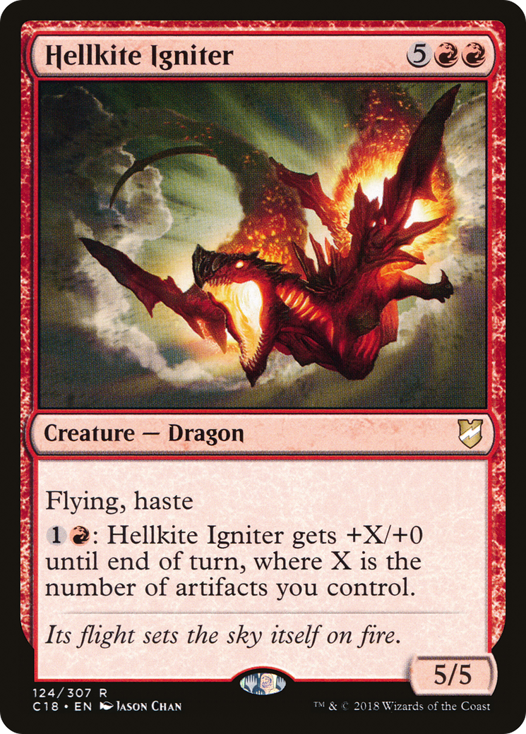 Image of Hellkite Igniter (C18-124) - Commander 2018