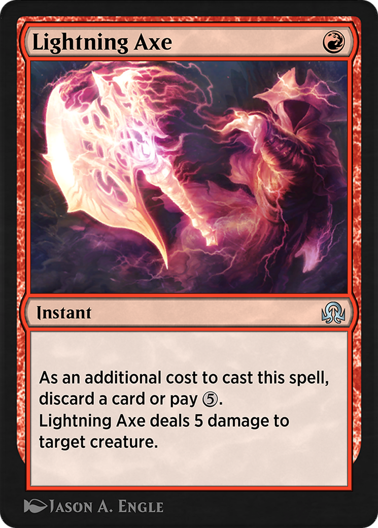 Image of Lightning Axe (SIR-166) - Shadows over Innistrad Remastered