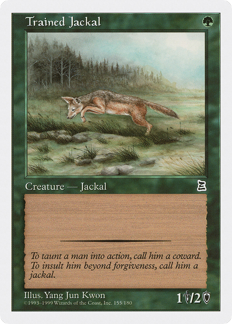 Image of Trained Jackal (PTK-155) - Portal Three Kingdoms