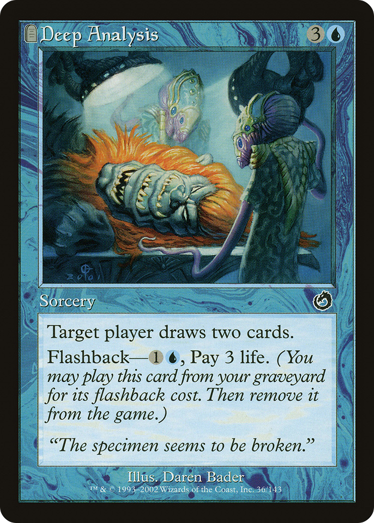 Image of Deep Analysis (TOR-036) - Torment: (tombstone) Foil