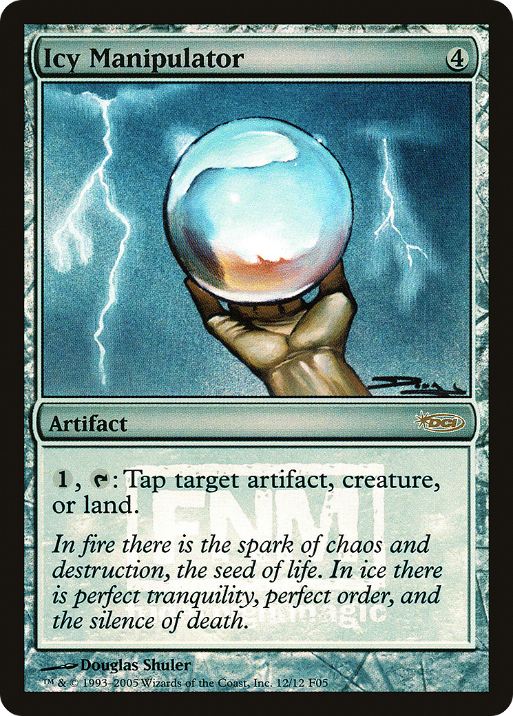 Image of Icy Manipulator (FNM-) - Friday Night Magic 2005 Foil
