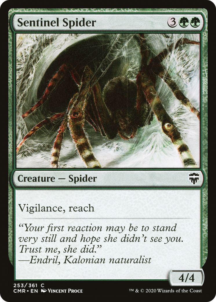 Image of Sentinel Spider (CMR-253) - Commander Legends