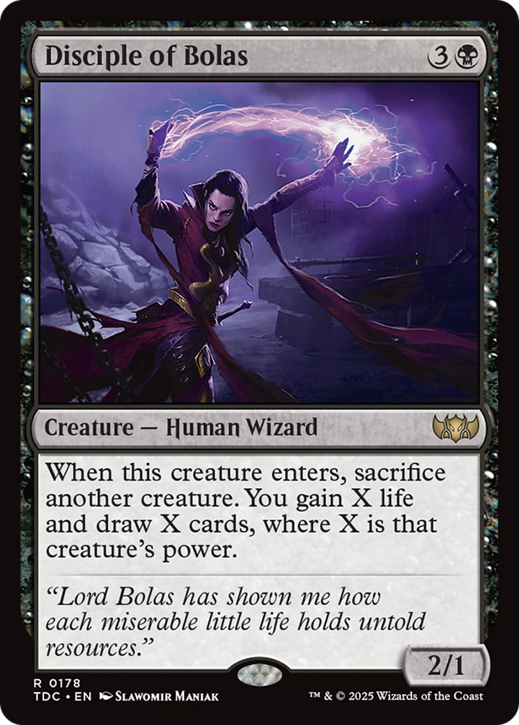 Image of Disciple of Bolas (TDC-178) - Commander: Tarkir: Dragonstorm