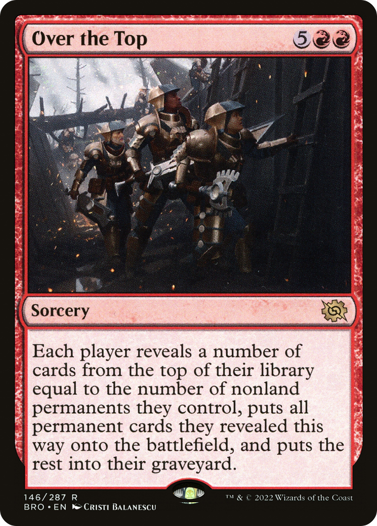 Image of Over the Top (BRO-146) - The Brothers' War