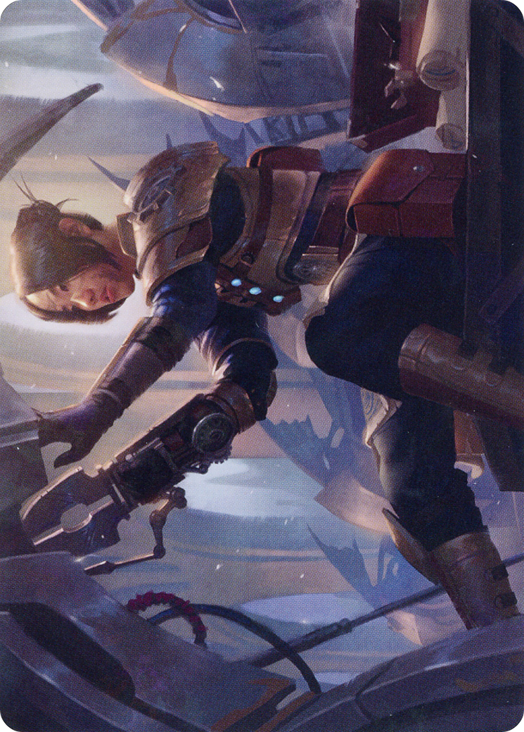 Image of Thopter Mechanic // Thopter Mechanic (ABRO-013) - The Brothers' War Art Series (Borderless)