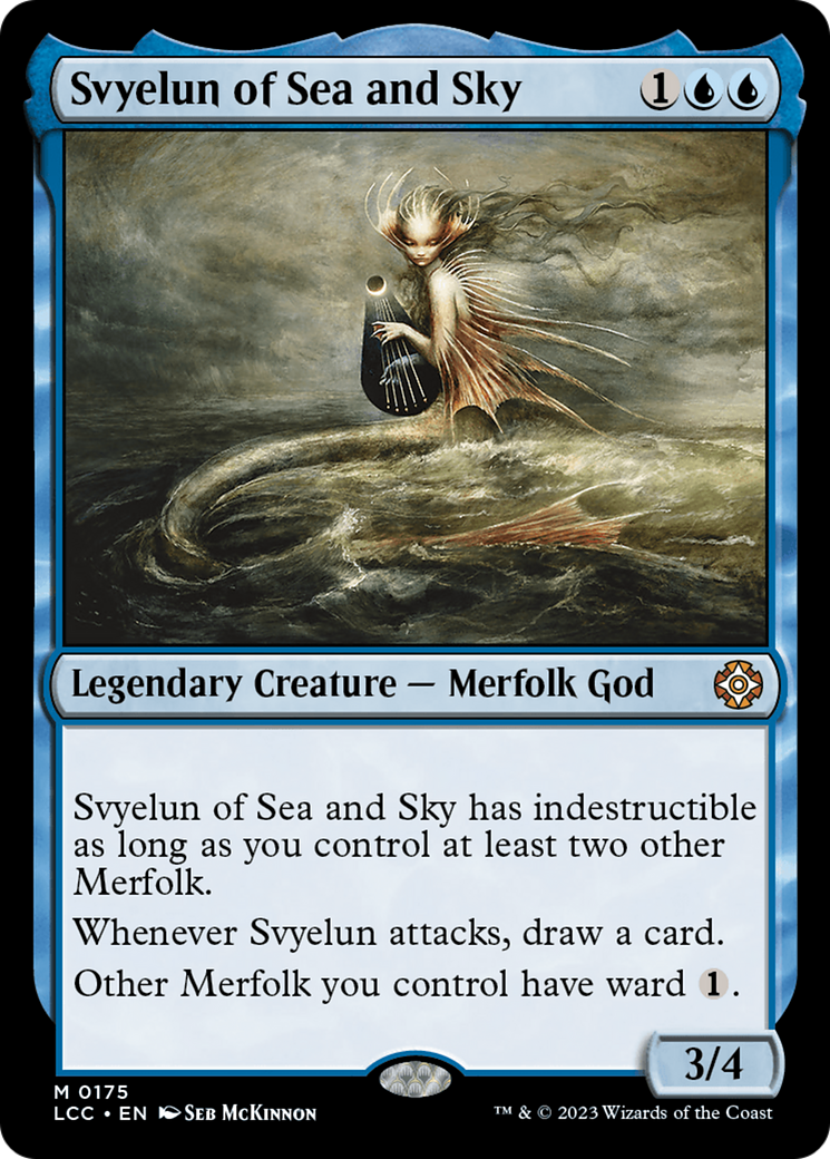 Image of Svyelun of Sea and Sky (LCC-175) - The Lost Caverns of Ixalan Commander