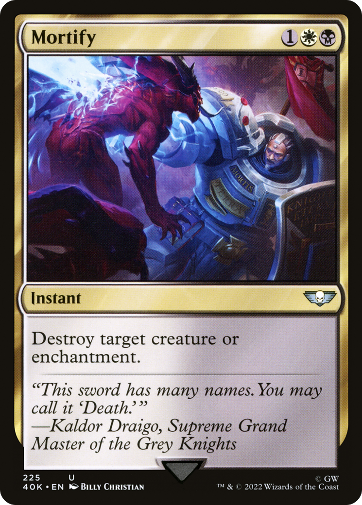 Image of Mortify (40K-225) - Warhammer 40,000 Commander