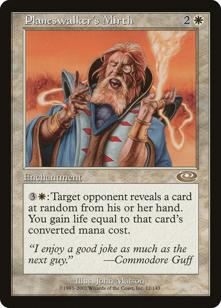 Image of Planeswalker's Mirth (PLS-012) - Planeshift
