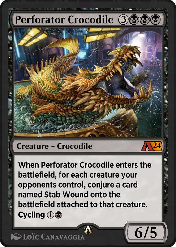 Image of Perforator Crocodile (YMKM-011) - Alchemy: Murders at Karlov Manor
