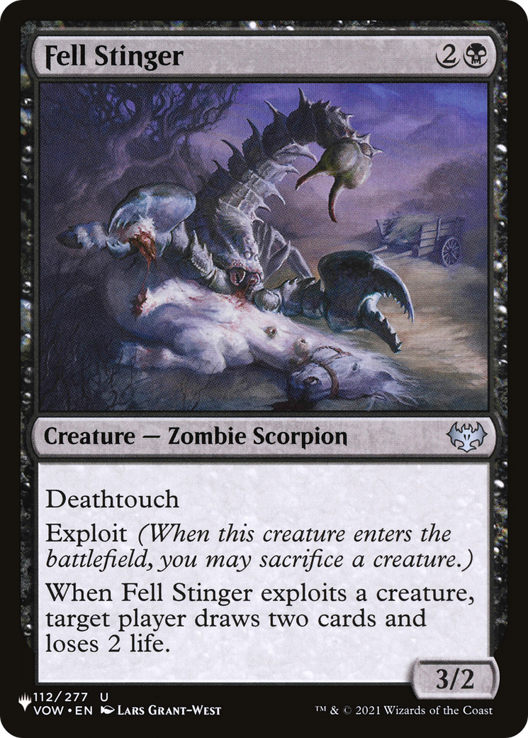 Image of Fell Stinger (LIST-VOW-112) - The List