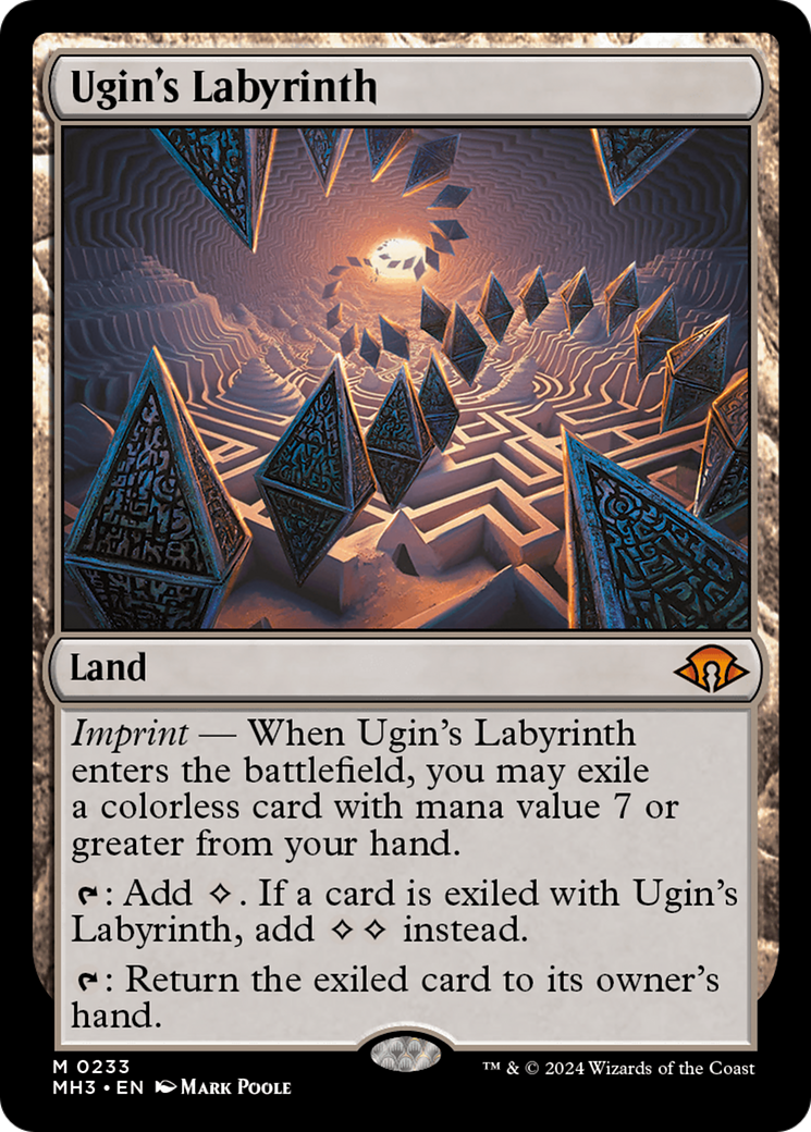 Image of Ugin's Labyrinth (MH3-233) - Modern Horizons 3