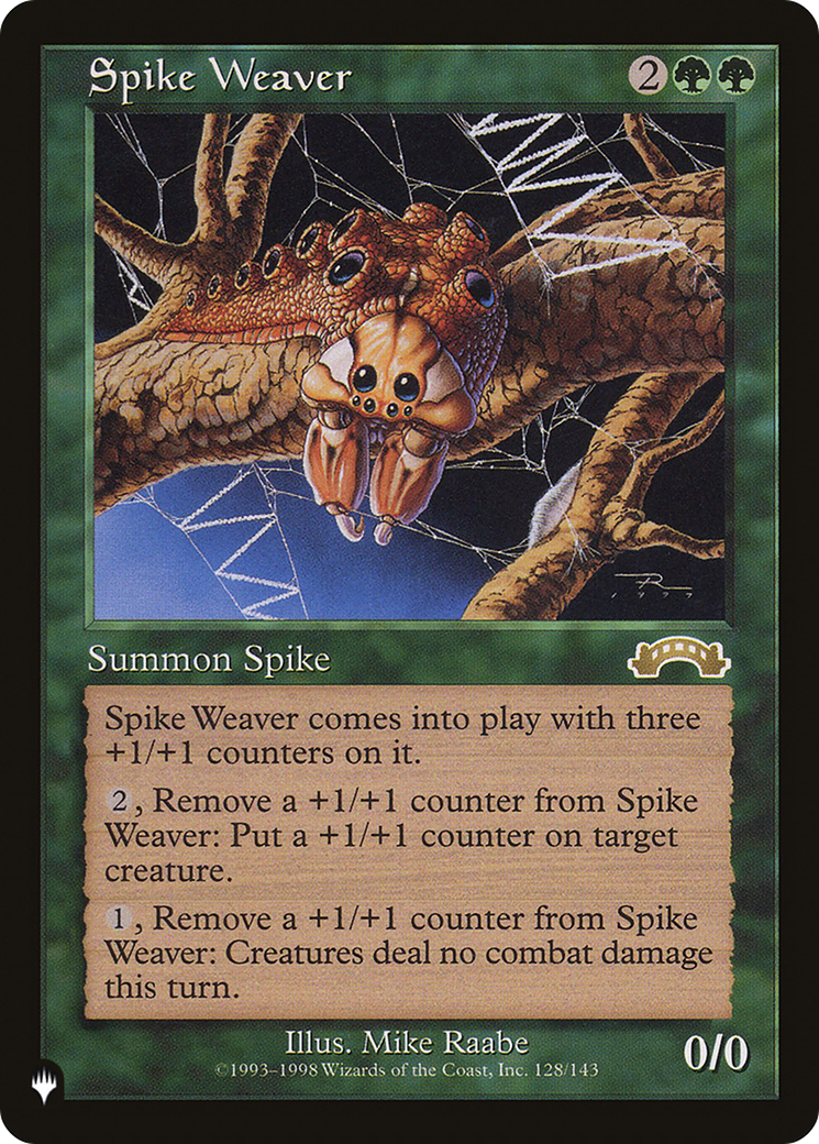 Image of Spike Weaver (LIST-128/143) - The List