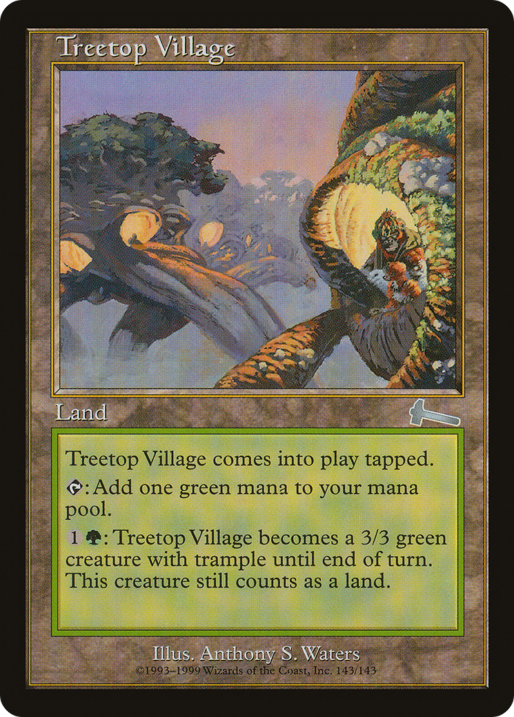Image of Treetop Village (ULG-143) - Urza's Legacy Foil