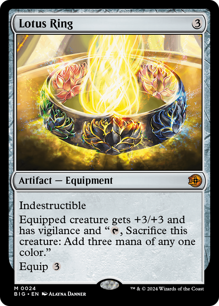 Image of Lotus Ring (BIG-024) - The Big Score Foil