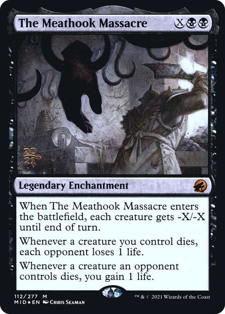 Image of The Meathook Massacre (PRE-112) - Innistrad: Midnight Hunt Promos Foil