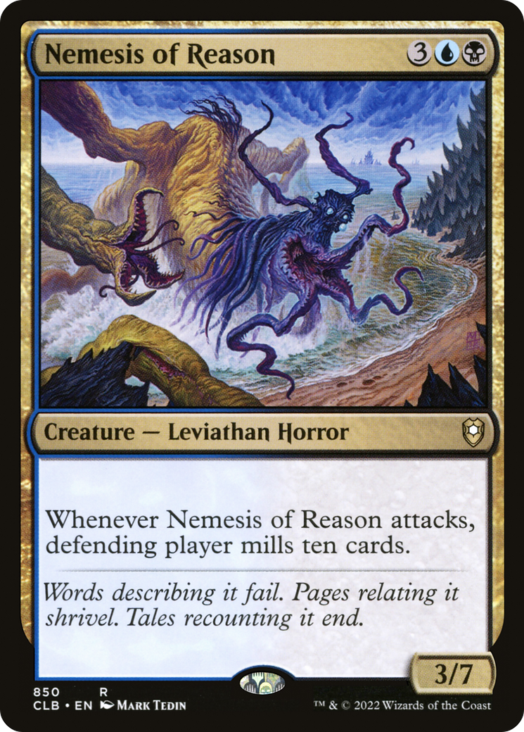 Image of Nemesis of Reason (CLB-850) - Commander Legends: Battle for Baldur's Gate