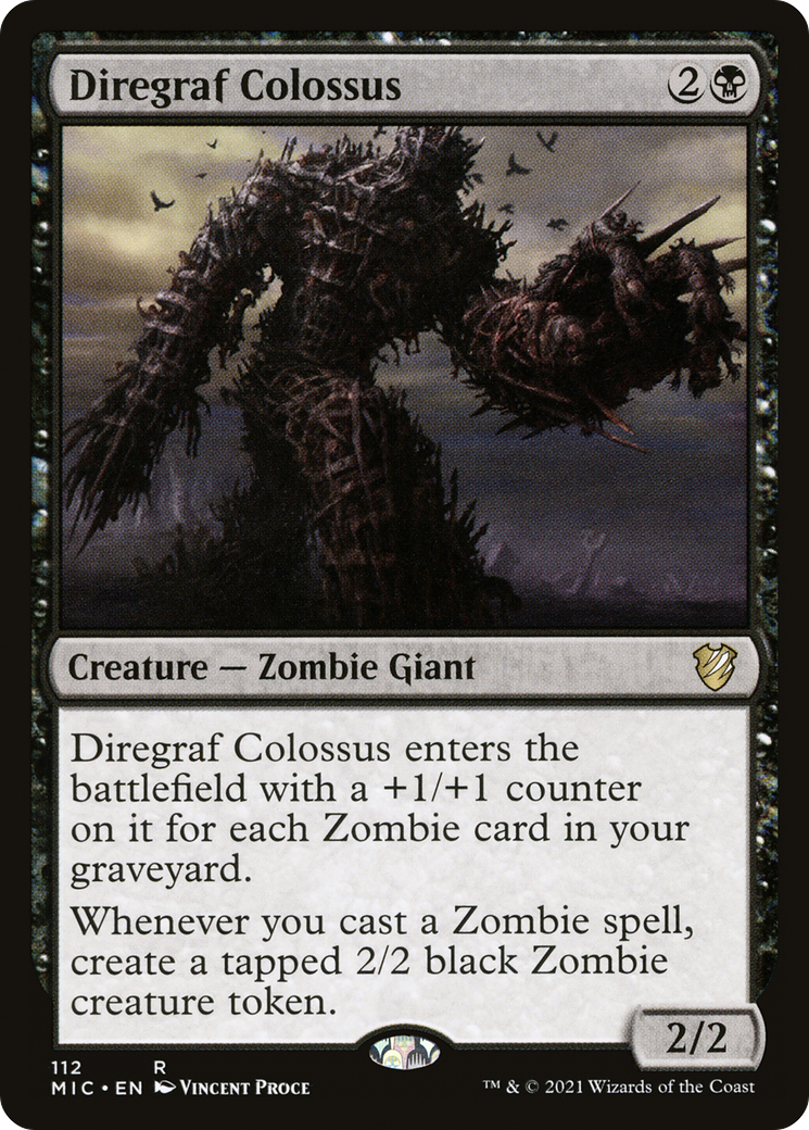 Image of Diregraf Colossus (MIC-112) - Midnight Hunt Commander