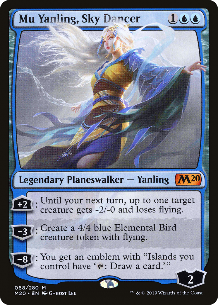 Image of Mu Yanling, Sky Dancer (M20-068) - Core Set 2020 Foil