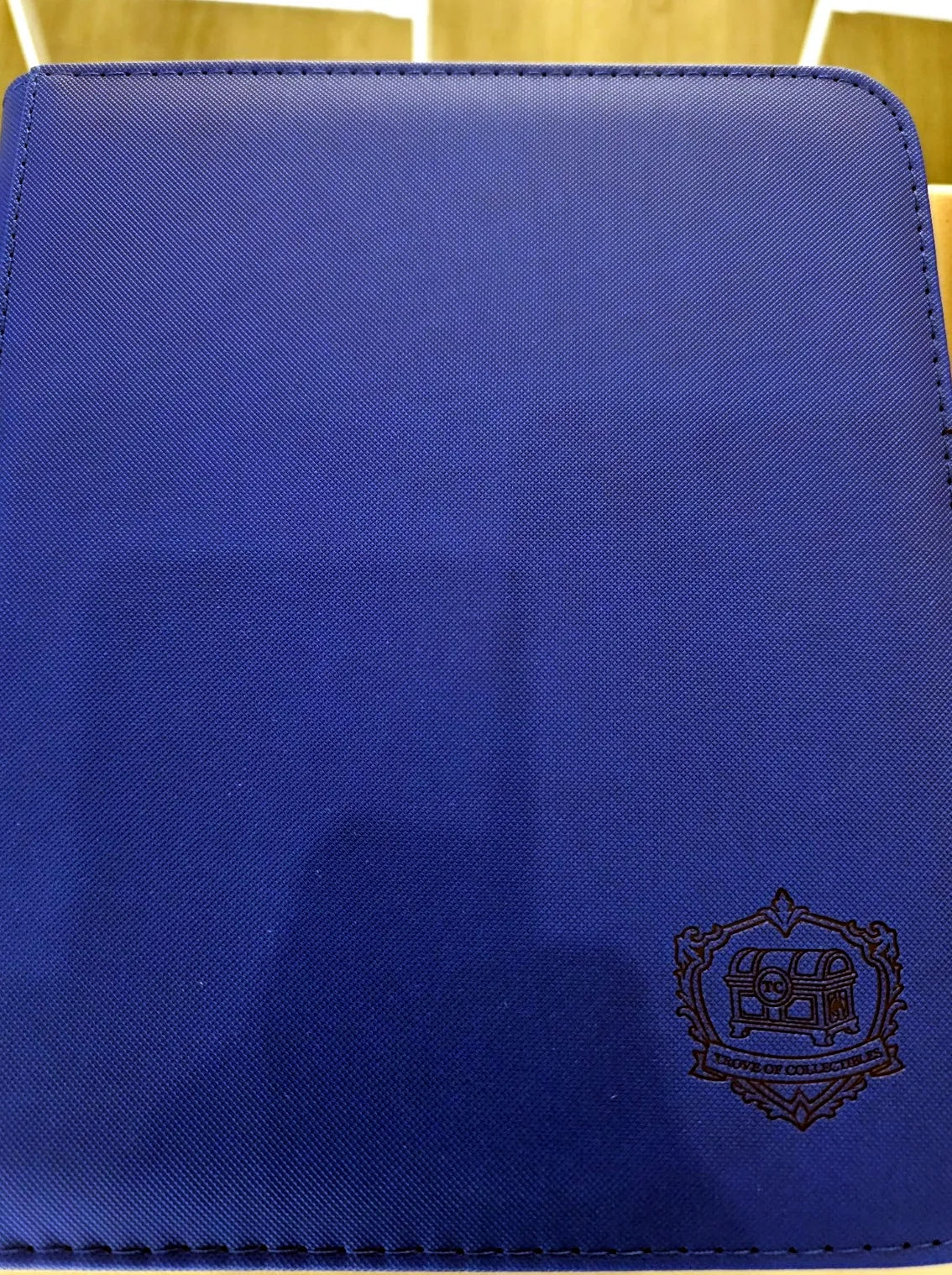 Image of TroveOfCollectible 4 Pocket Toploader Binder Blue